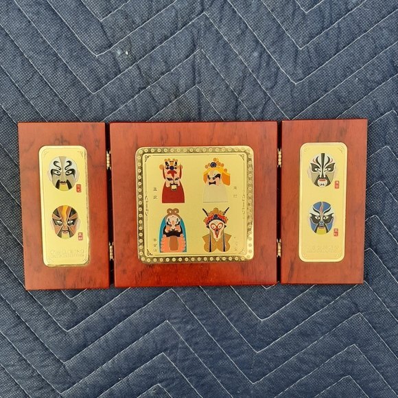 Collection China Wood Decor Facial Makeup In Traditional Chinese Operas - Picture 7 of 15